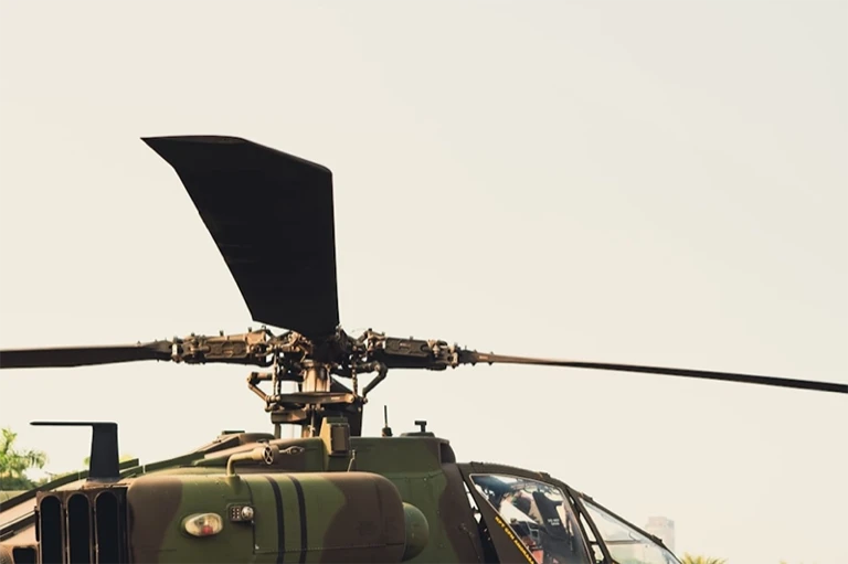 Defence helicopter