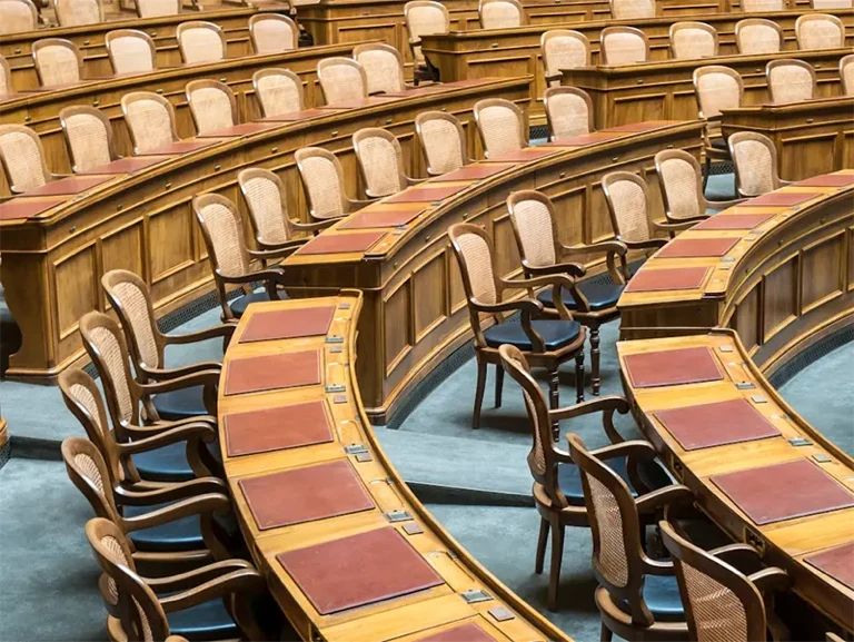 Government building interior