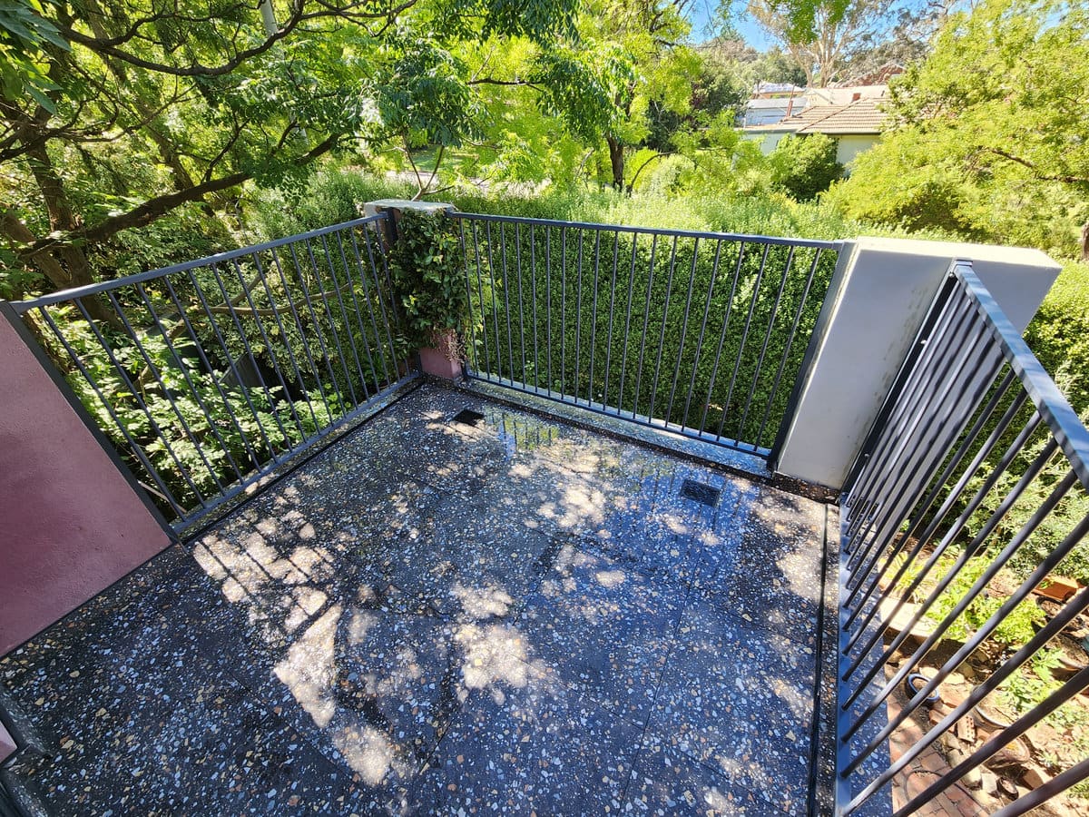 Repaired balcony in Ainslie